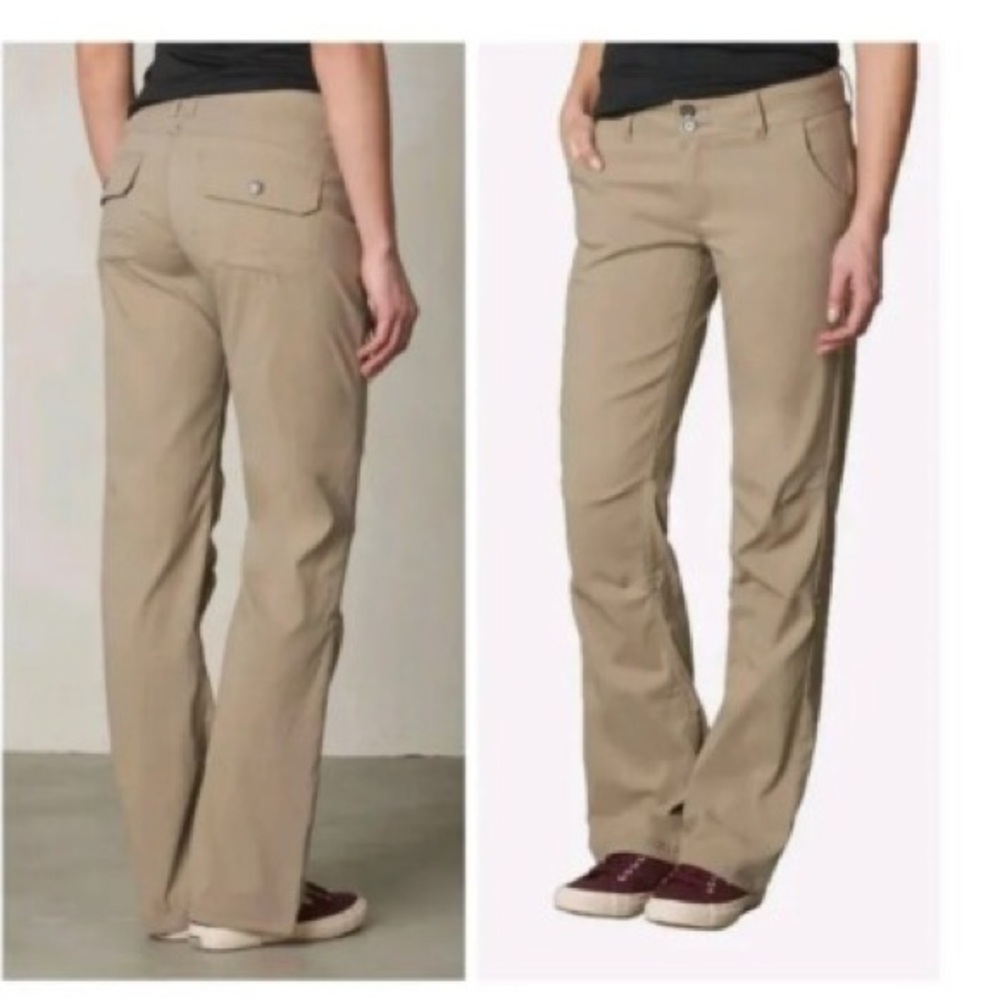 Prana Women Khaki Climbing pants